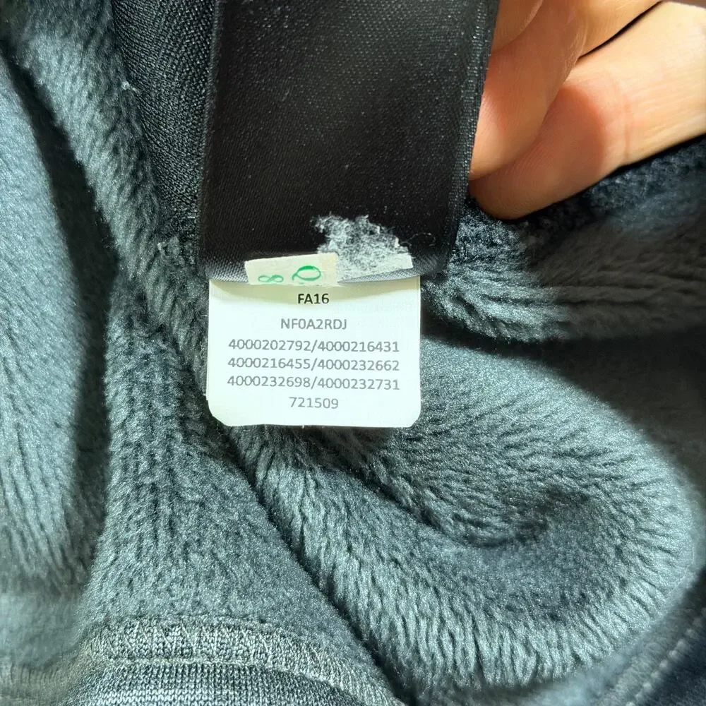 The North Face Canyonlands Full Zip Jacket Mens XXL Gray Fleece Lined Outdoor